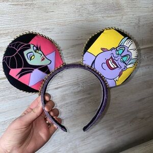 Disney villains home made ears head band